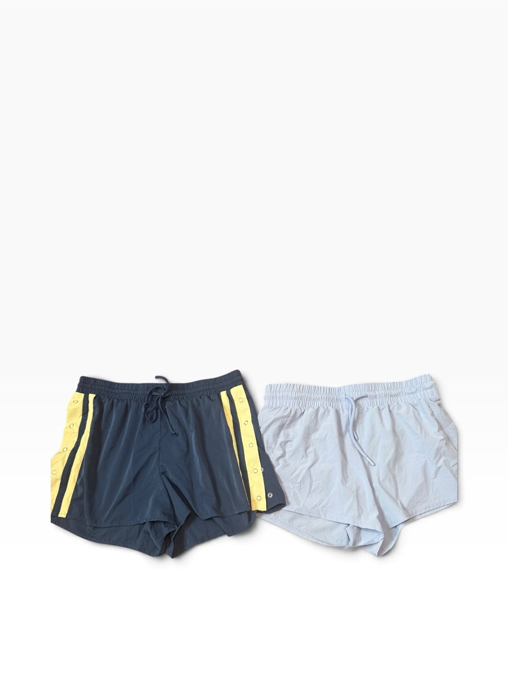 Two pairs of women's athletic shorts bundle